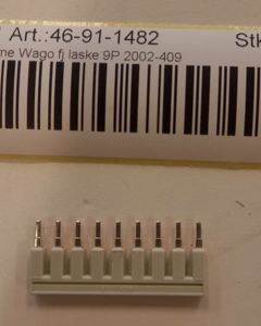 Splice Wago 9-Poles 2002-409